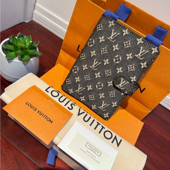 SOLD - 💎RARE Authentic Louis Vuitton Monogram Denim Agenda PM - Picture 5 of 16
